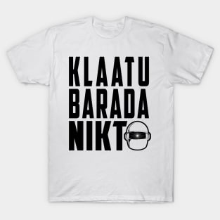 Gort, Klaatu barada nikto, T-Shirt